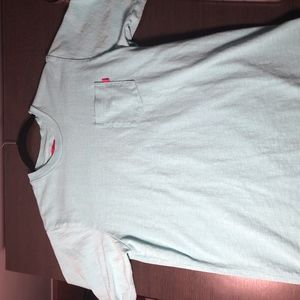 Supreme Pocket Tee Pale Blue